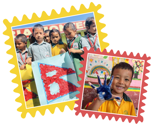 Overlapping Framed Image